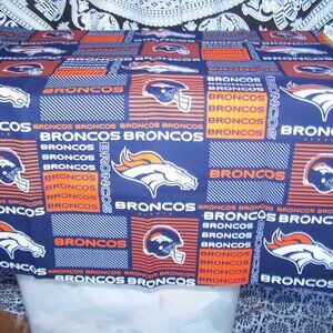 NFL Denver Broncos Remnant Fabric